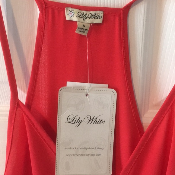 Red Racerback Tank Top - Picture 3 of 3